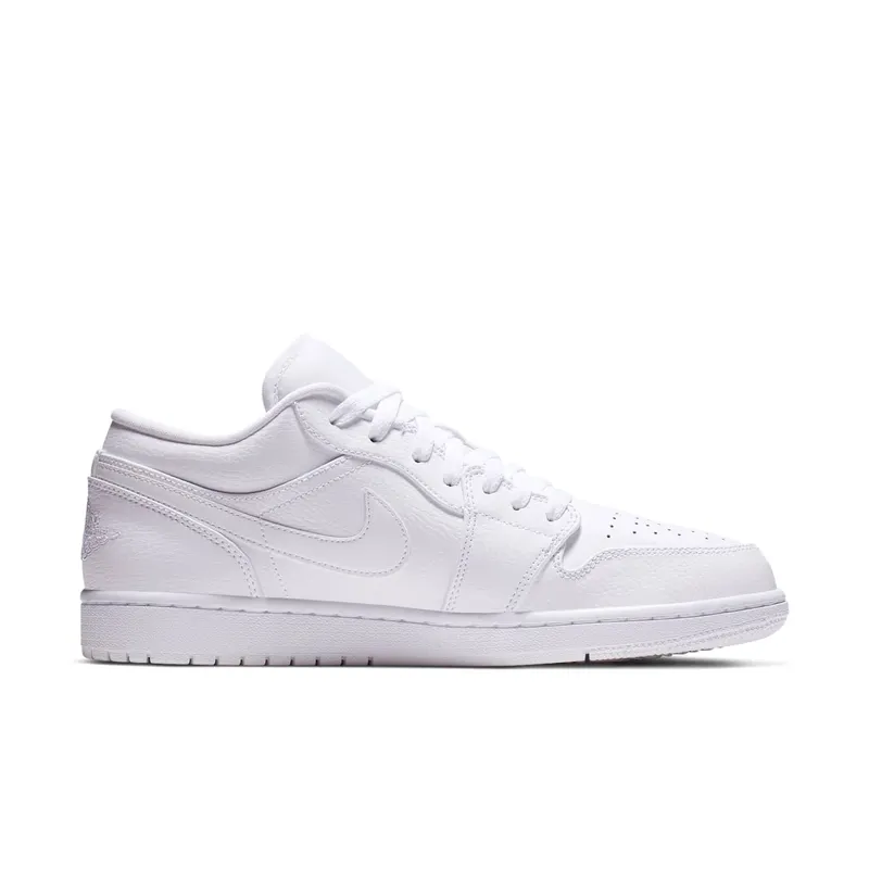 Jordan Air 1 Low White White White White (553558-112)