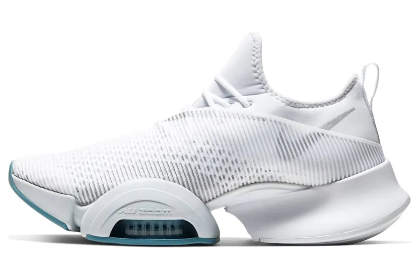 Nike Air Zoom SuperRep “White / Pure Platinum / Cerulean / Metallic Silver” (BQ7043-100)