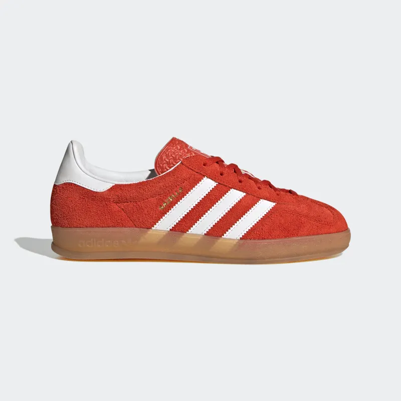 Adidas Gazelle Indoor Bold Orange / Cloud White / Gum (HQ8718)