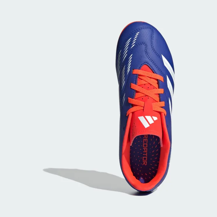 adidas Predator Club Flexible Ground Boots Kids “Lucid Blue / Cloud White / Solar Red” (IF6424)