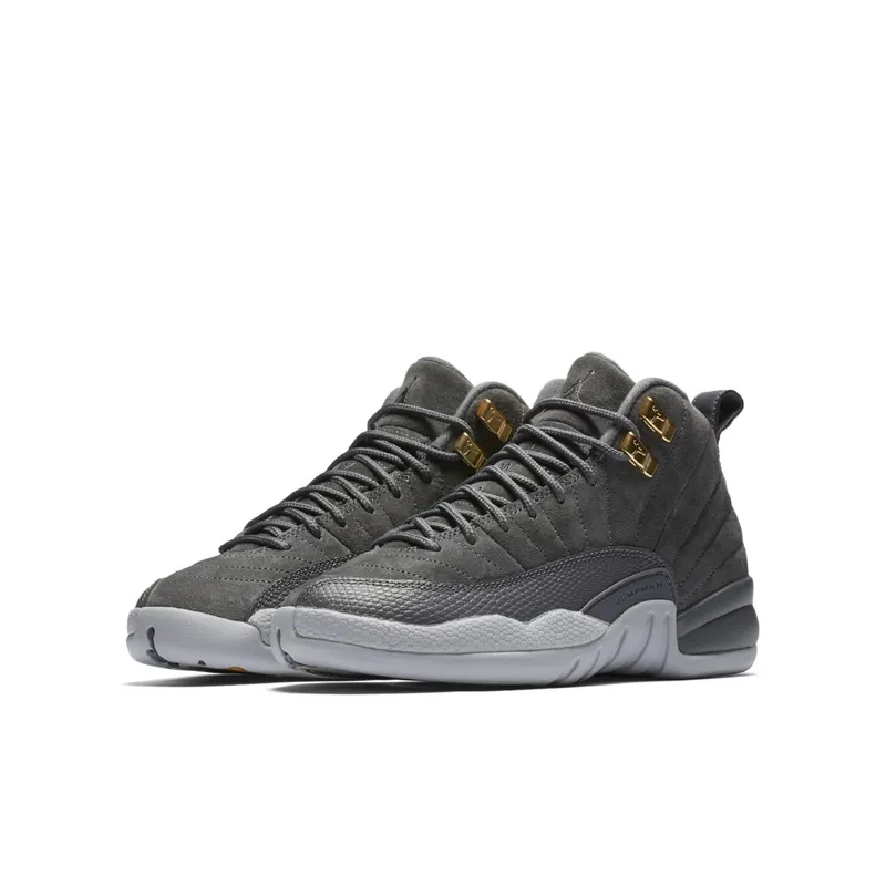 Jordan 12 Retro Dark Grey (GS) (153265-005)