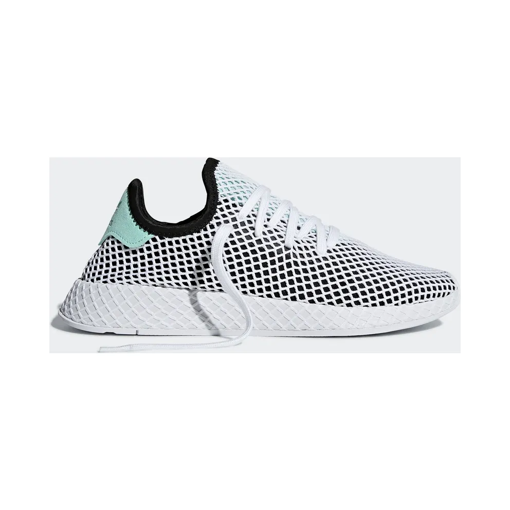 adidas Deerupt Core Black Easy Green Core Black/Easy Green/Footwear White (B28076)