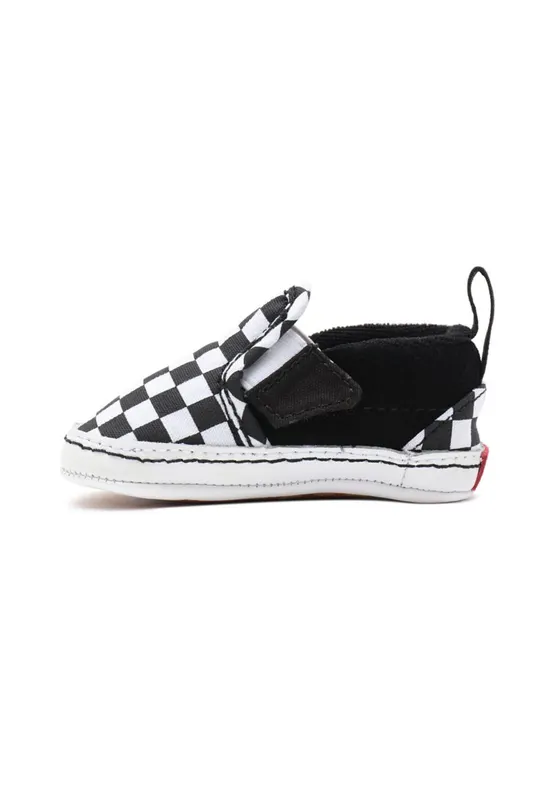 VANS Checker Slip-on V Crib Babyschoenen (Black)