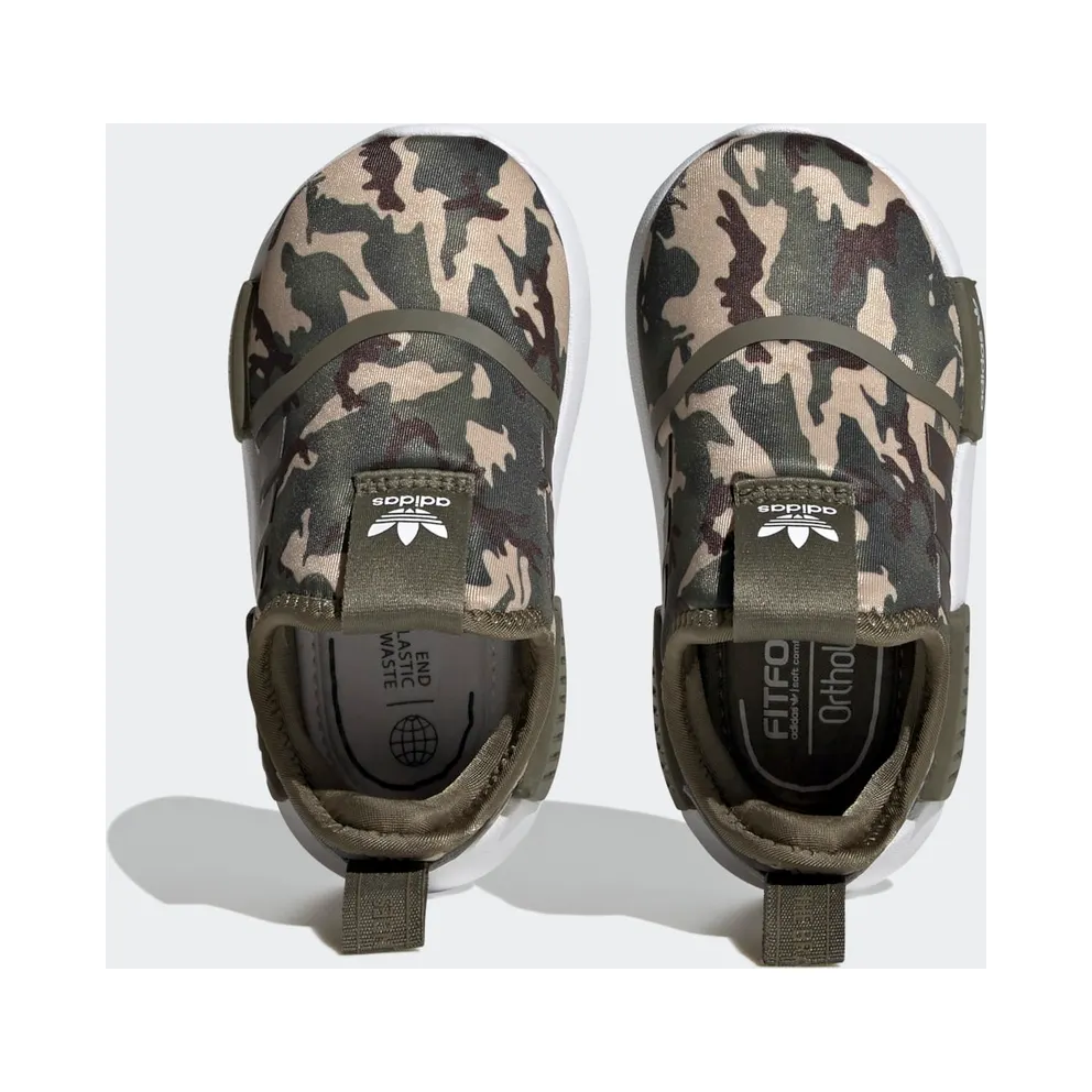 Adidas NMD 360 Olive Strata / Dark Brown / Cloud White (ID4260)
