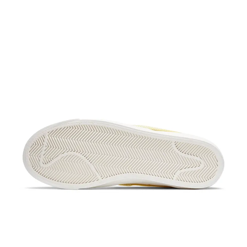 Nike Blazer Mid 77 Cotton Waffle White University Gold White/Metallic Silver-University Gold-Soar (CZ8105-100)