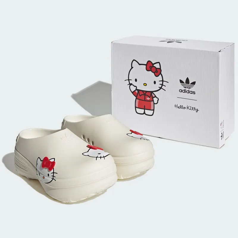 adidas adiFOM Stan Smith Mules Hello Kitty Off White Red Cloud White (IE9127)