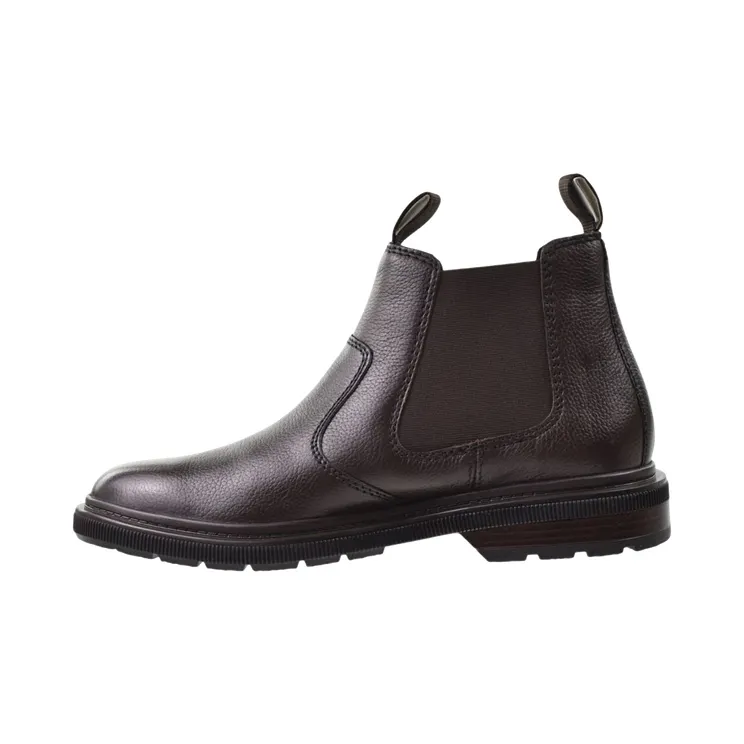 Clarks Burchill Up “Dark Brown Leather” (26179403)
