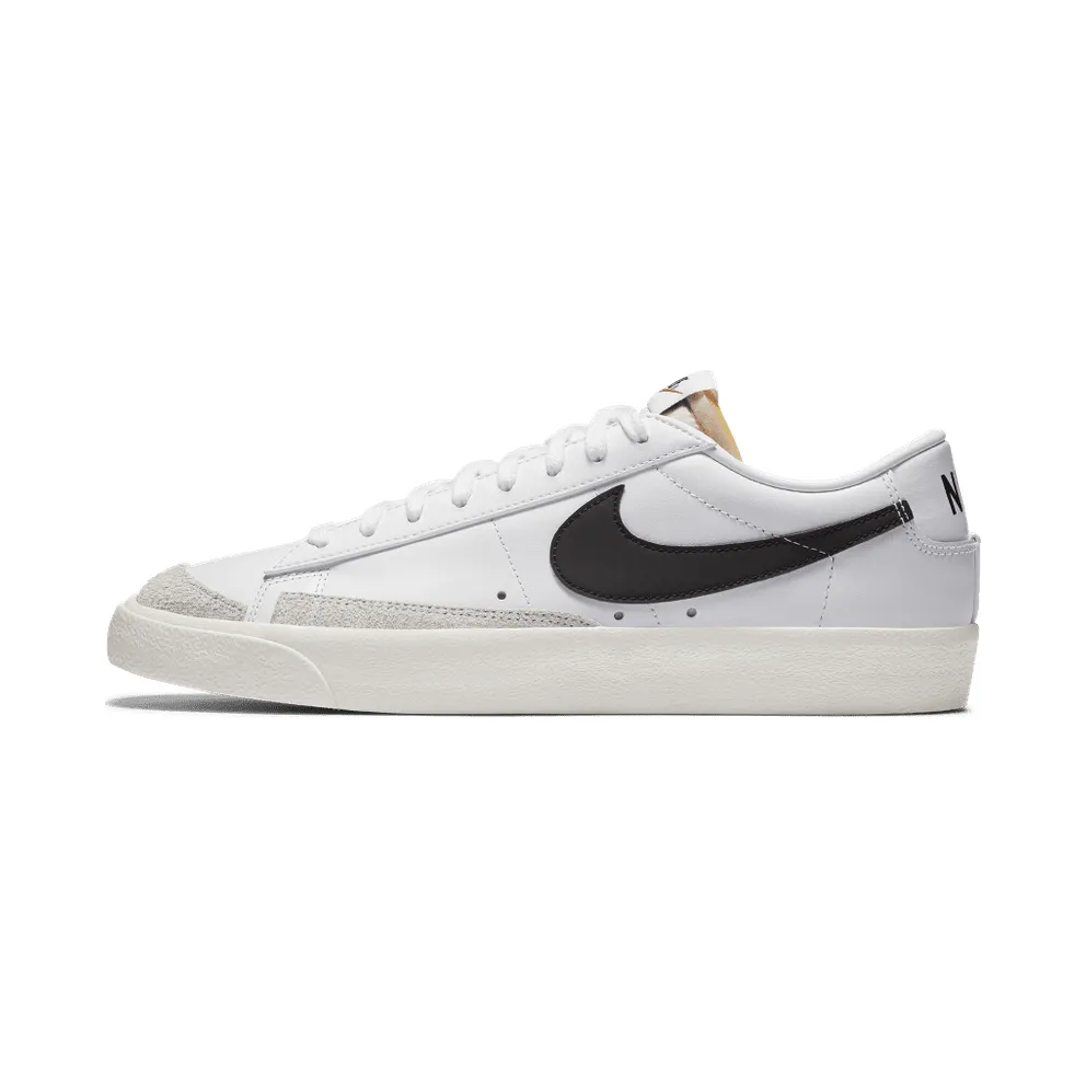 Nike Blazer Low 77 Vintage White Black (DA6464-101/DA6364-101)