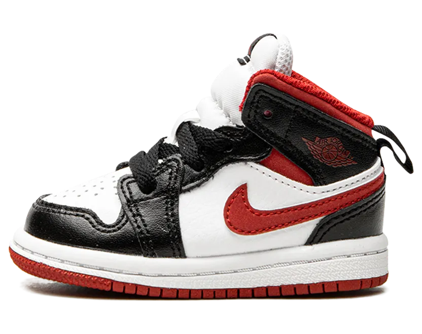 Jordan 1 Mid Gym Red Black White (TD) (640735-122)