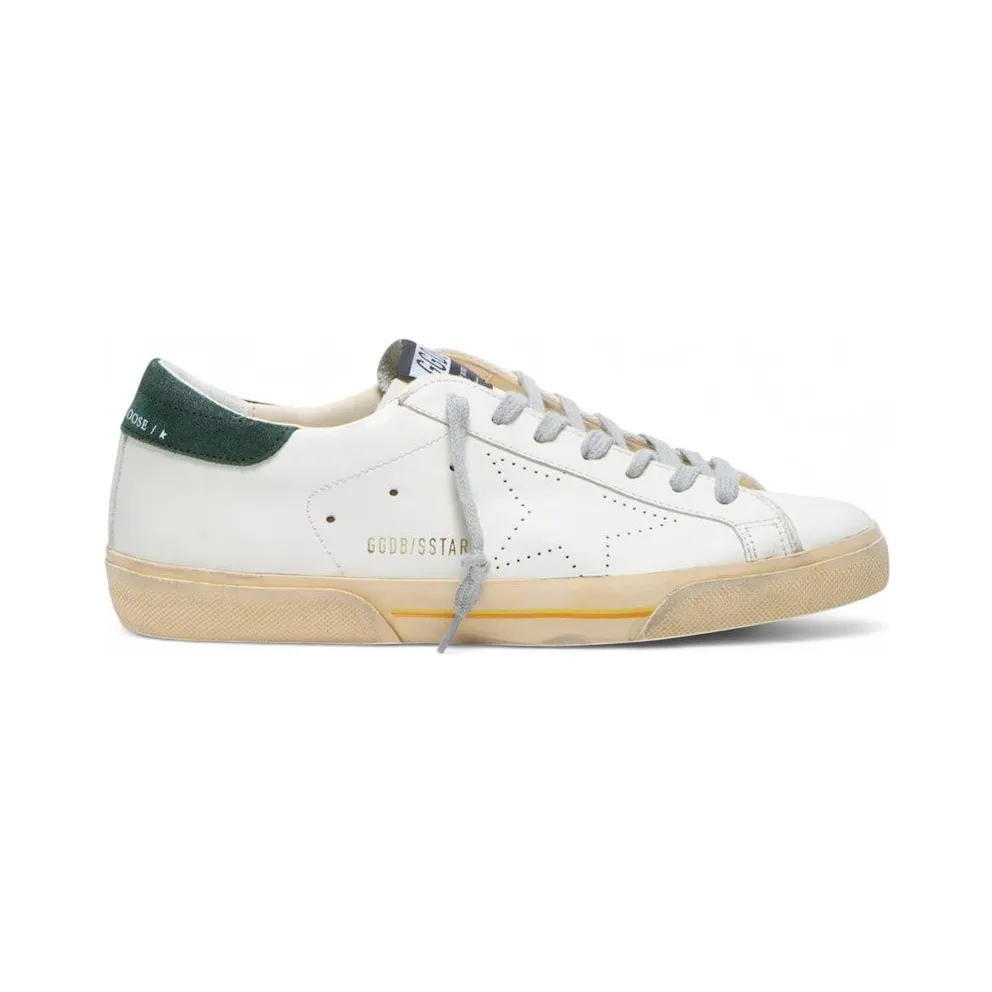 Golden Goose Super-Star White Green Gold (GMF00105-F007530-10502)