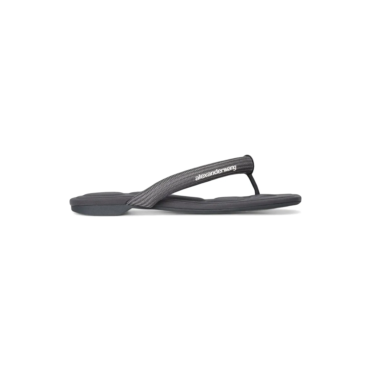 Alexander Wang Jenna Tubular Flat Thong Sandals Grey (30226S021-020)