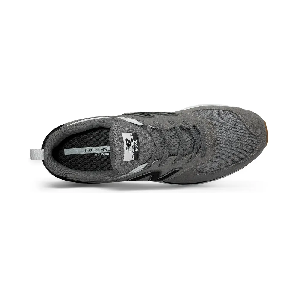 New Balance 574 Sport Grey Black Gum Castlerock/Black-Gum (MS574FBC)