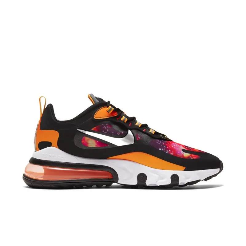 Nike Air Max 270 React Supernova (2020) Black/Metallic Silver-White-Black (CW8567-001)
