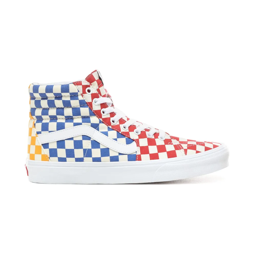 Vans Sk8-Hi Checkerboard Multi Multi/True White (VN0A38GEVLV)
