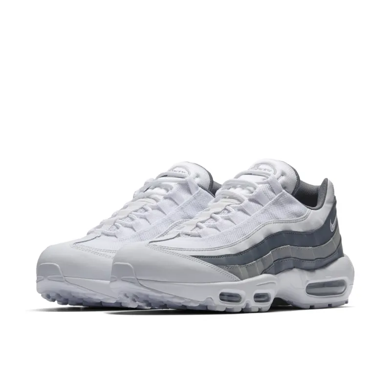 Nike Air Max 95 White Cool Grey Wolf Grey White/Cool Grey-Wolf Grey-White (749766-105)
