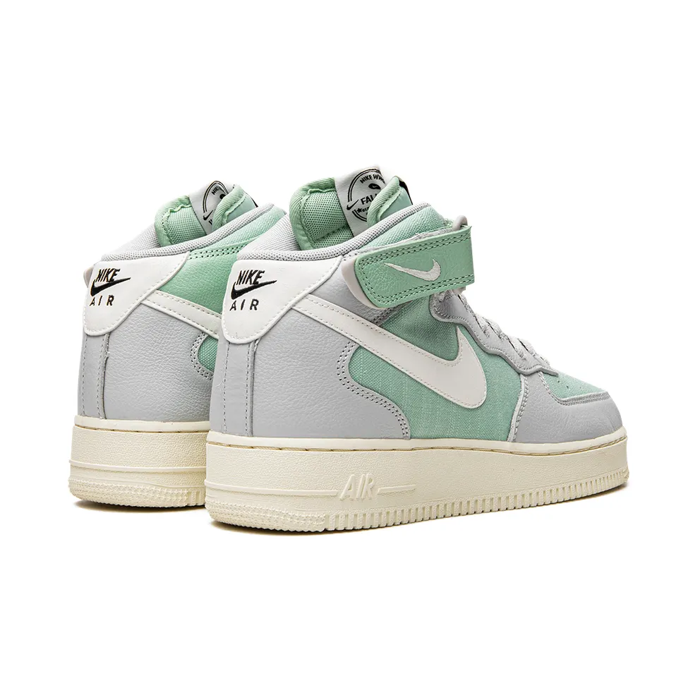 Nike Air Force 1 Mid ’07 LX “Grey Fog Enamel Green” (DQ8766-002)