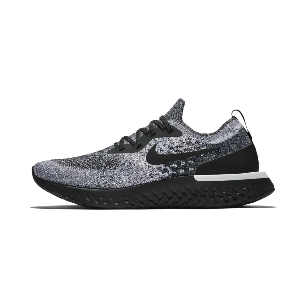 Nike Epic React Flyknit Cookies & Cream Black/Black-White (AQ0067-011)