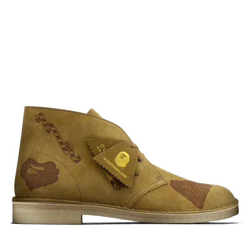 Clarks Desert Boot Bape Oak Embossed Oak (26149861)