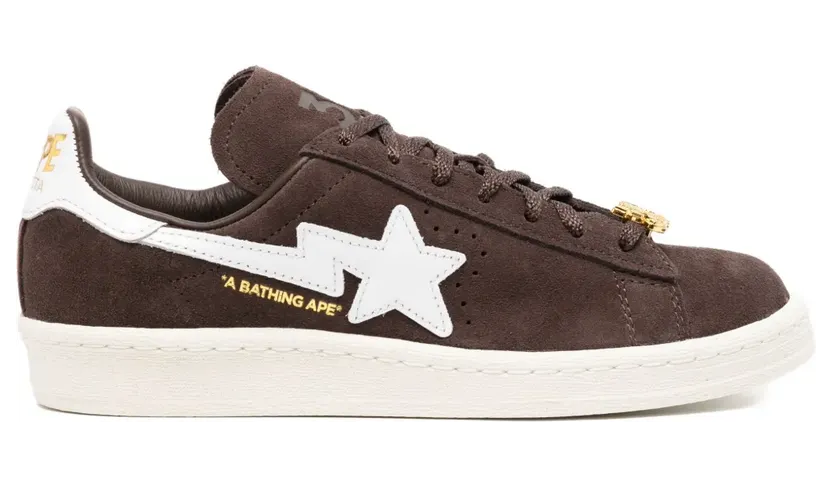 A BATHING APE® x adidas Campus sneakers – Bruin (001FWJ732901C)