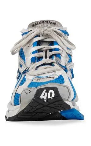 Balenciaga Runner Blue White (W) (677402W3RB34912) (2)