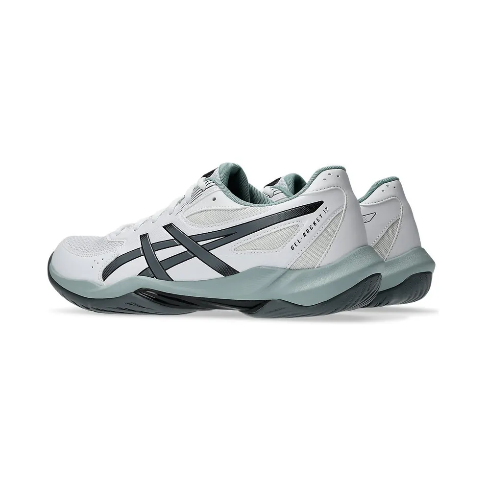 ASICS GEL-ROCKET 12 “White / Steel Grey” (1071A116-105)