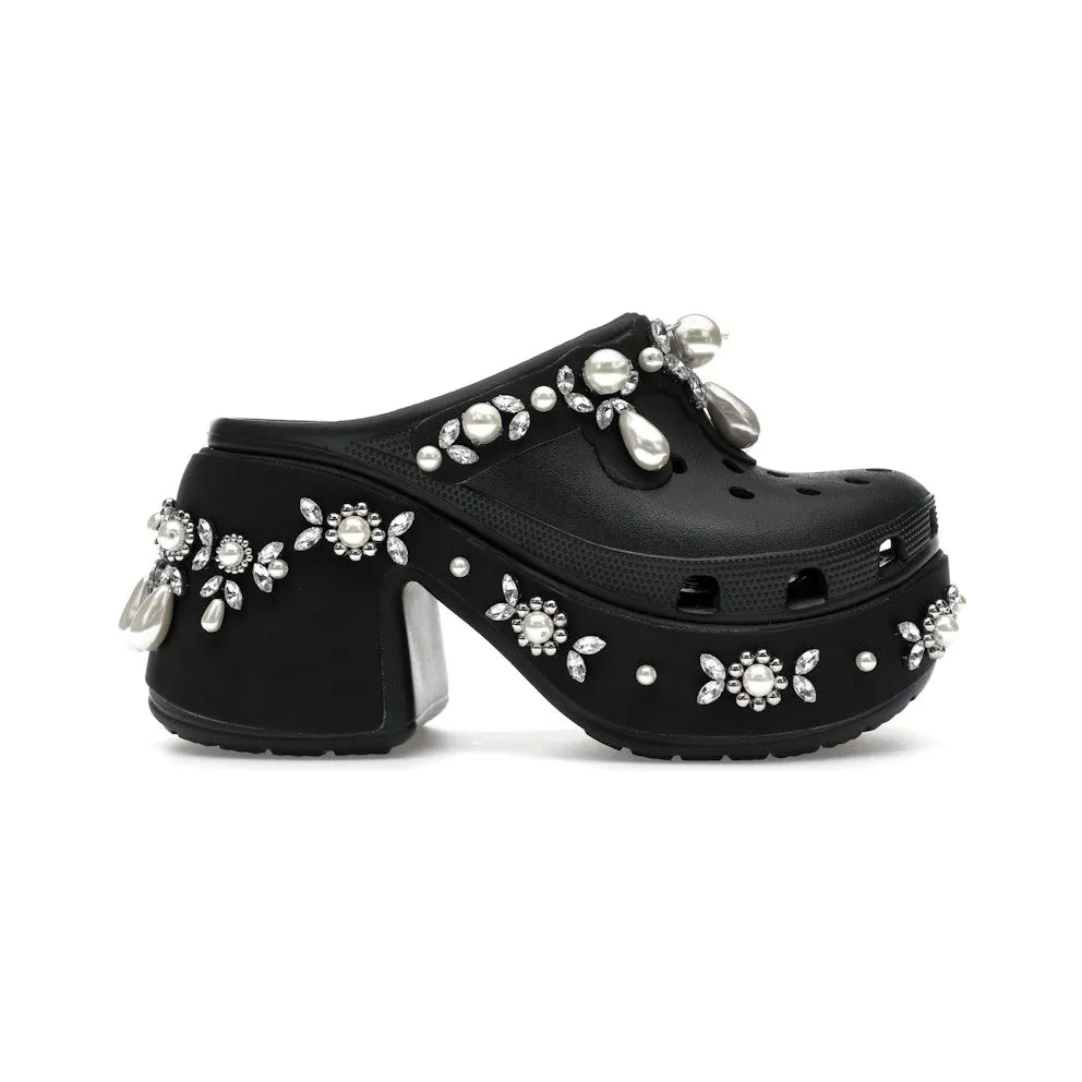 Crocs Siren Clog Simone Rocha Spiked Black (210646-001)
