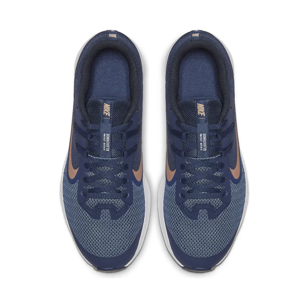 Nike Downshifter 9 Blue “Midnight Navy / Dark Obsidian / Metallic Red Bronze” (AR4135-403)