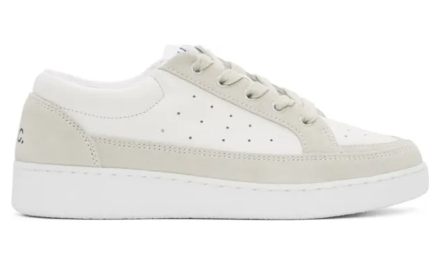 A.P.C. Off-White Eddie Sneakers (PXBOZ-M56087)