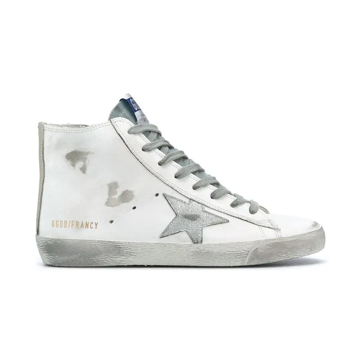 Golden Goose Francy Silver Star White Silver (GWF00113-F000319-10274)