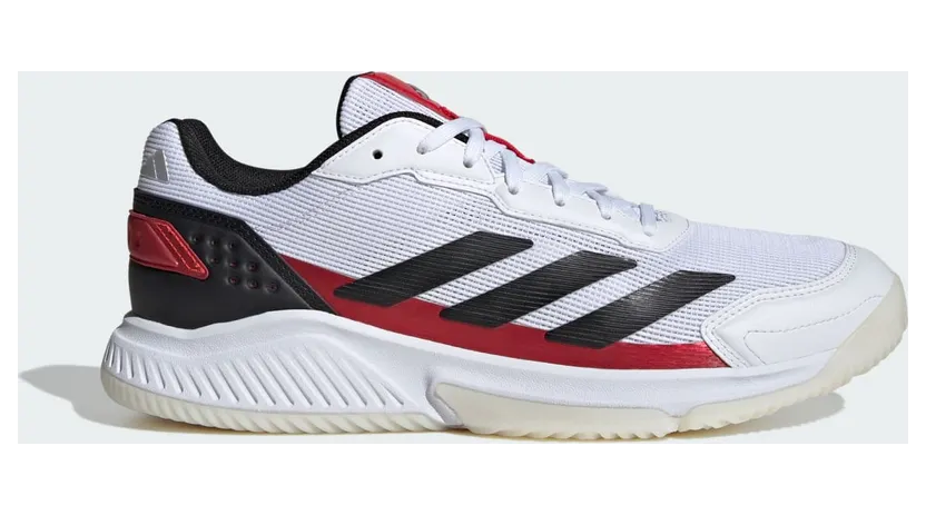 Adidas Courtquick Padel Cloud White / Core Black / Lucid Red (IE3925)