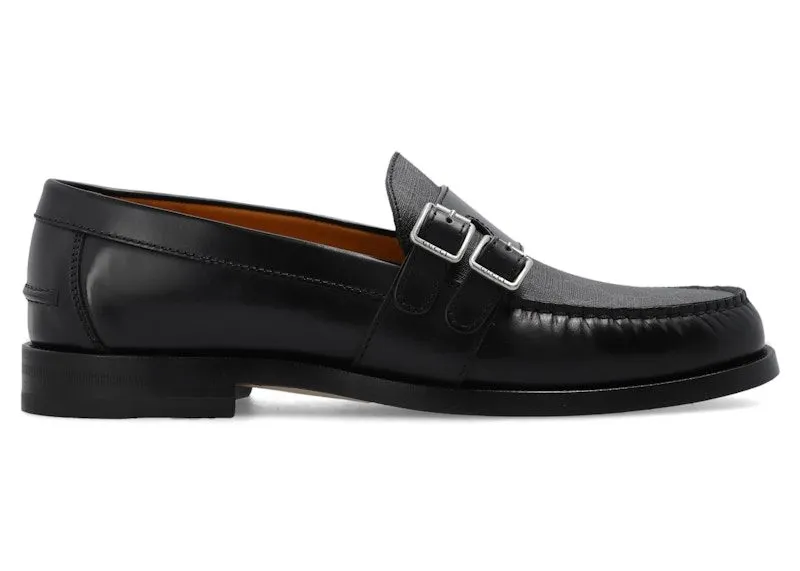 Gucci Buckle Loafer GG Monogram Black (762312 17X30 1000)