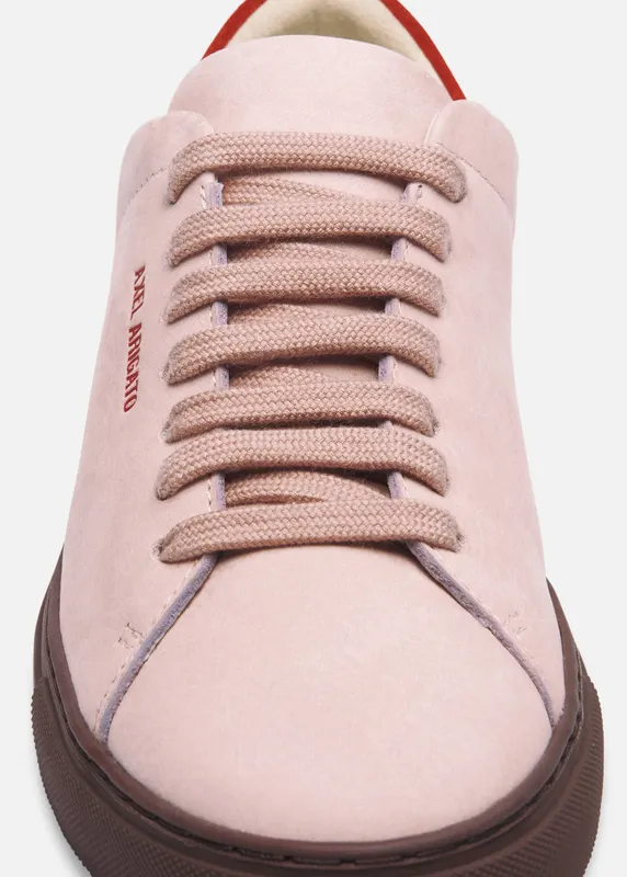 Axel Arigato Clean 90 Sneaker “Light Pink,Red” (F4626002)
