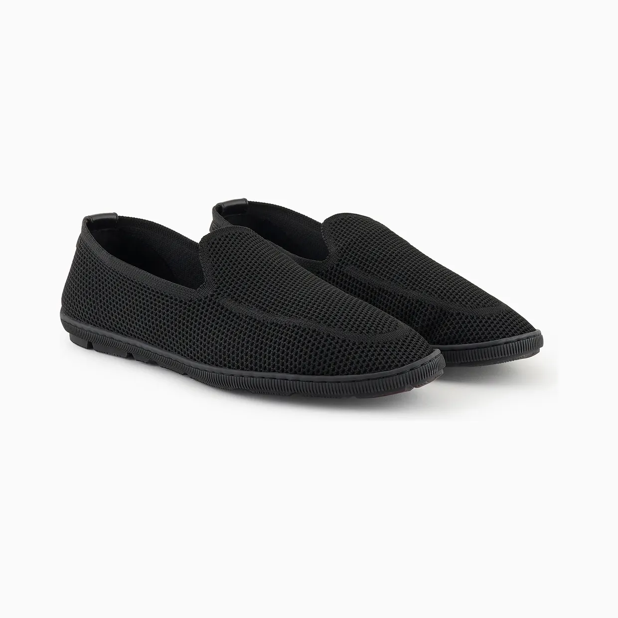 Armani Breathable Mesh Slip-On With Leather Inserts (X2X205-XR089-K001) (2)