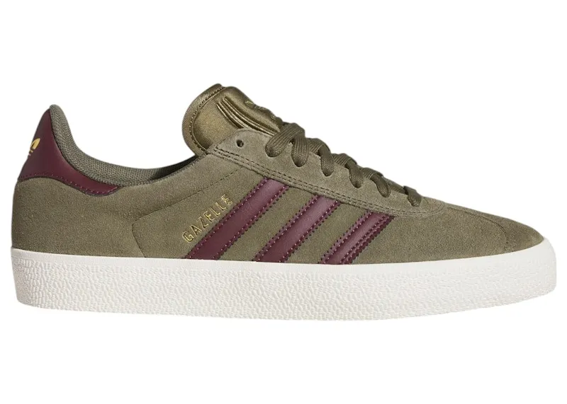 adidas Gazelle ADV Olive Strata Maroon (KI3205)