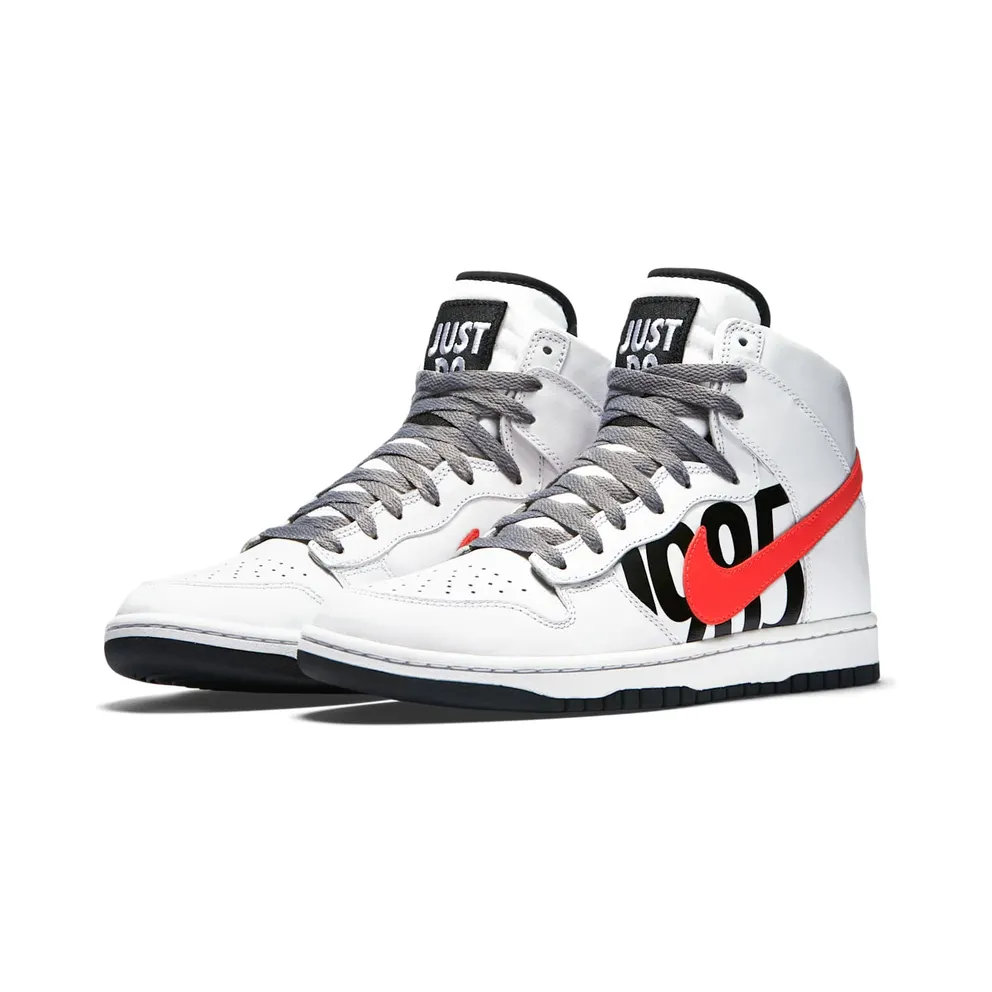 Nike Dunk Lux High Undftd White Infrared (826668-160)
