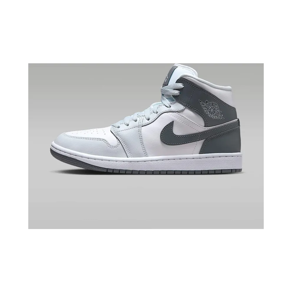 Jordan 1 Mid “White Smoke Grey” (BQ6472-113)