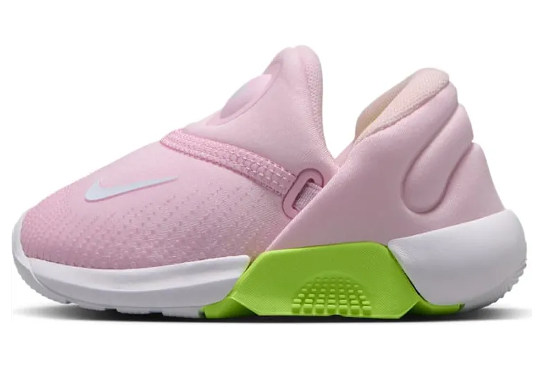 Nike Swoosh Go “Pink Foam / Volt / Barely Volt / Sail” (IB3362-600)
