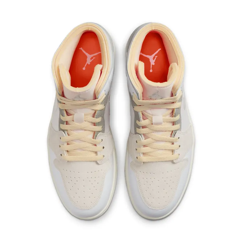 Jordan 1 Mid Inside Out White Grey (DM9652-100)