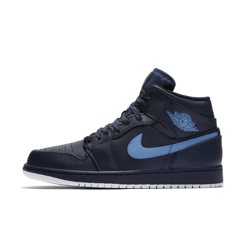 Jordan 1 Retro Mid Obsidian University Blue (554724-405)