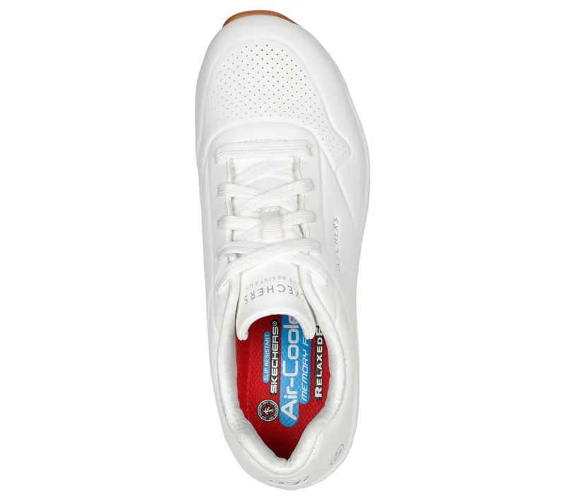 Skechers Work: Uno SR – White – “White” (108021EC WHT)