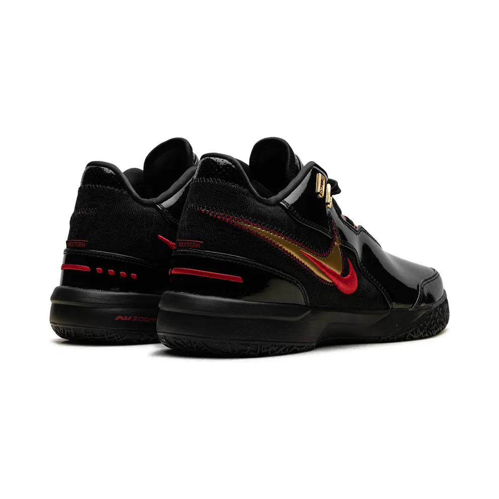 Nike Zoom LeBron NXXT Gen AMPD “Black University Red Gold” (FJ1566-001)