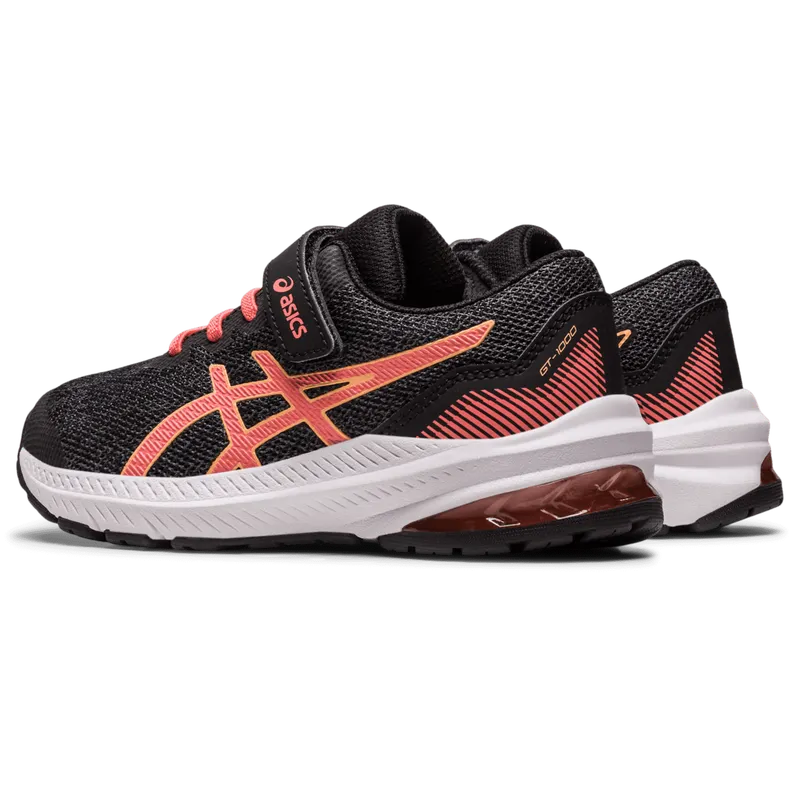 Asics GT-1000 11 PS Black/Papaya (1014A238.009)