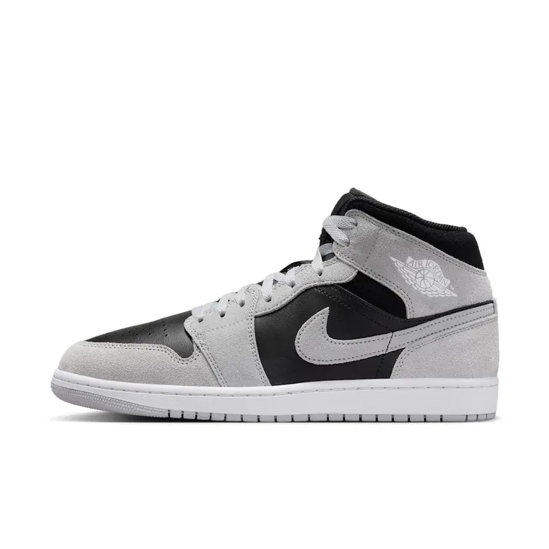 Jordan 1 Mid Light Smoke Grey Black – “Light Smoke Grey / Black / White” (DQ8426-008)
