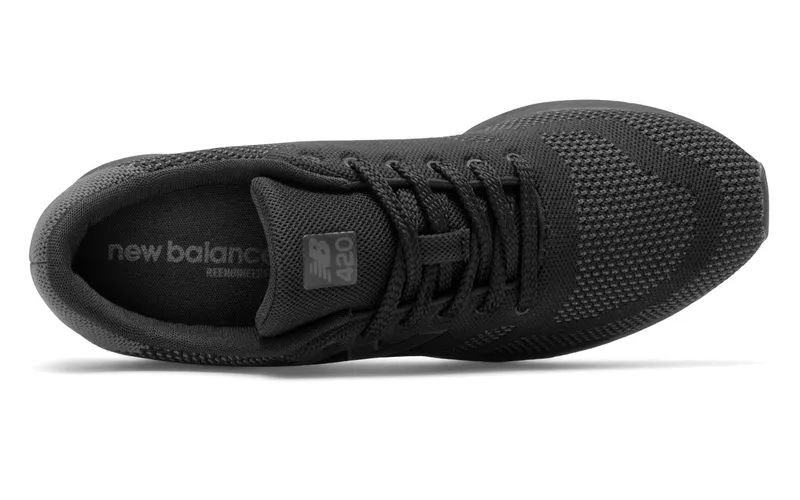 New Balance 420 Engineered Knit Black Black (MRL420BL)