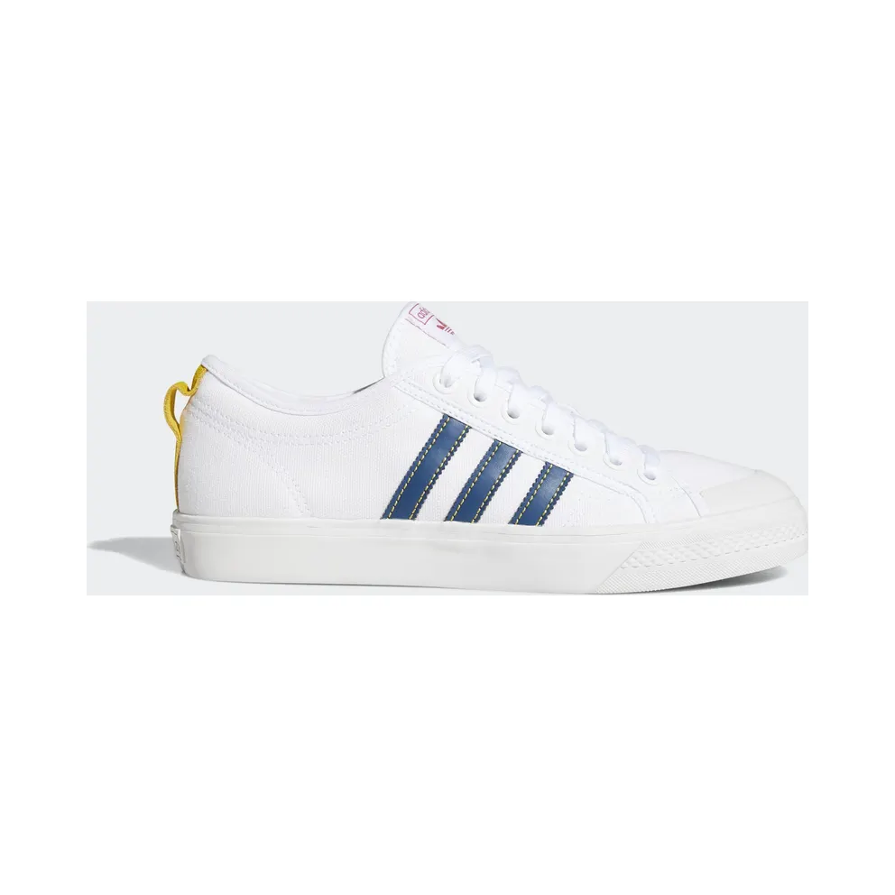 adidas Nizza Schuh Cloud White / Legend Marine / Tribe Yellow (EF5705)