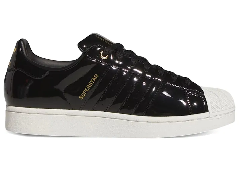 adidas Superstar II Black Patent Off White (KI2022)