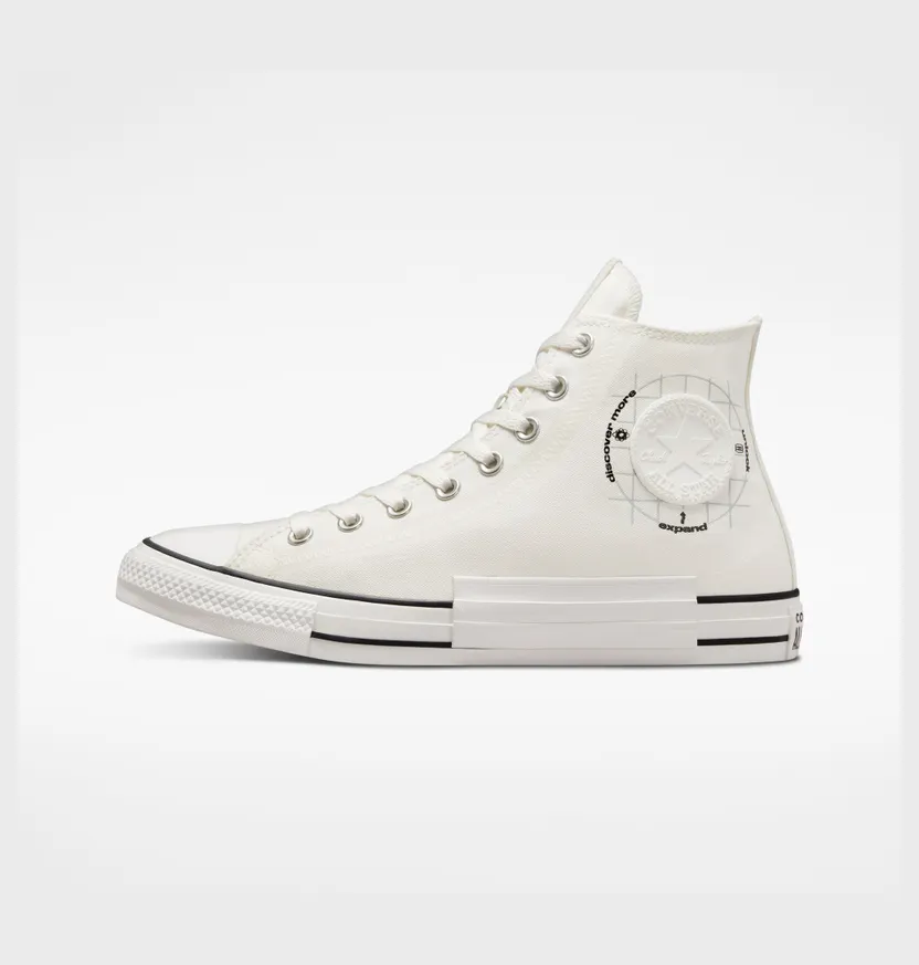 Converse Chuck Taylor All Star Grid Logo Vintage White/vintage White