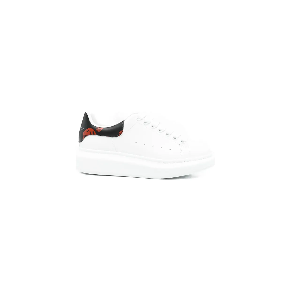 Alexander Mcqueen Oversized Low-top Skull-details “White” (553770 WIAKB 9145)
