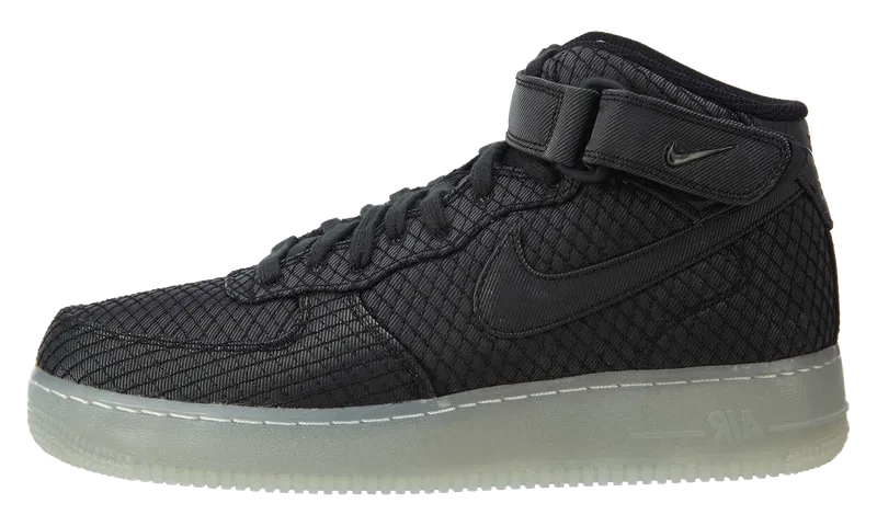 Nike Air Force 1 Mid ’07 LV8 “Black Black White” (804609-005)