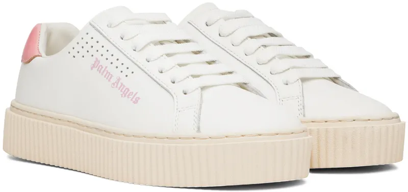 Palm Angels Palm One Platform “White/Pink” (PWIA035F22LEA0030130)
